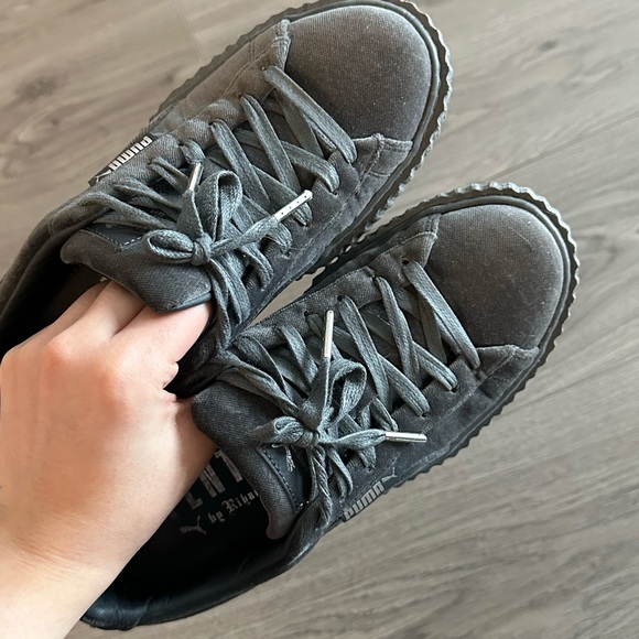 Fenty x Puma platform sneakers Velvet Grey - Picture 4 of 7